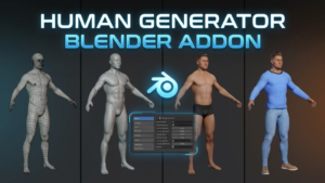 Human Generator Blender Addon