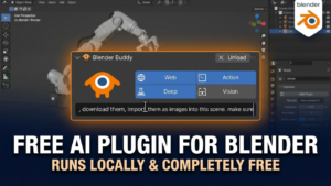 Blender Buddy: A Free AI Assistant That Lives Inside Blender