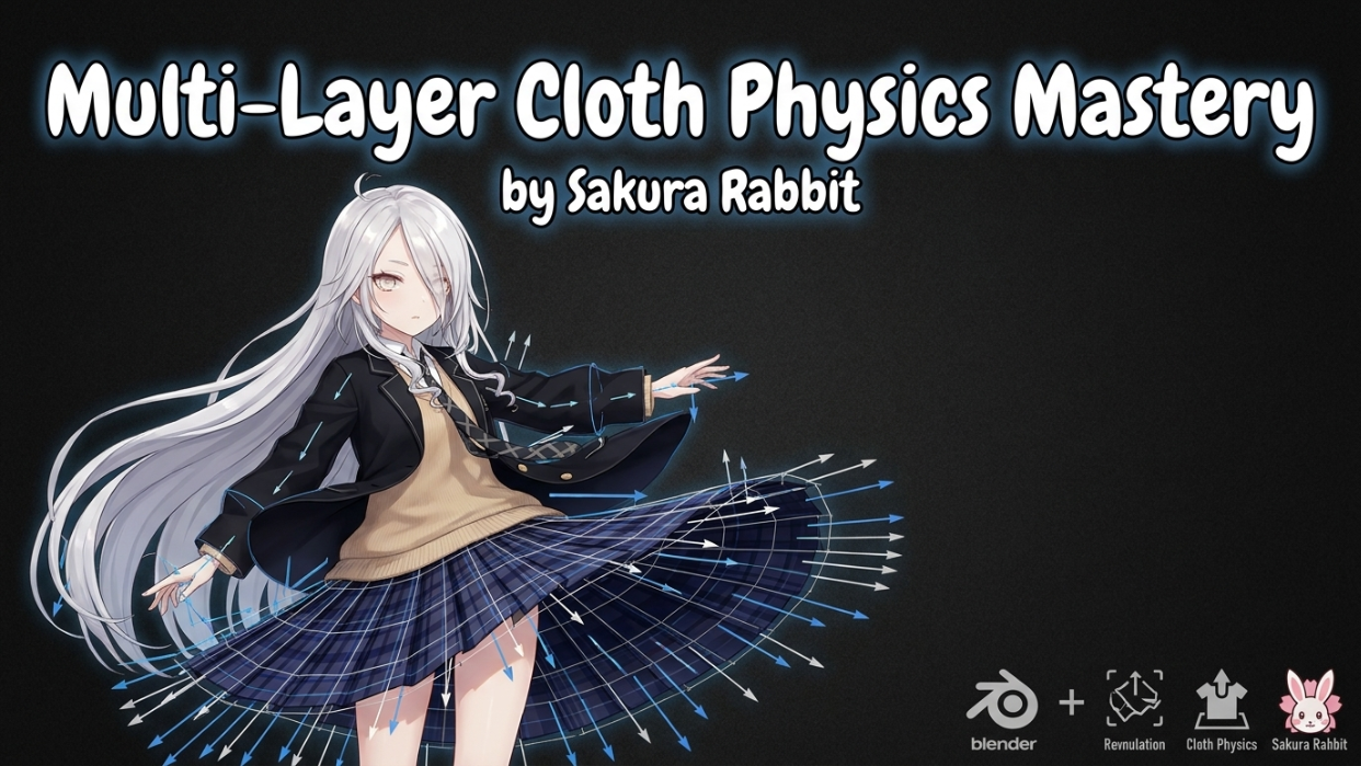 Artist Spotlight: Multi-Layer Cloth Physics Mastery by Sakura Rabbit