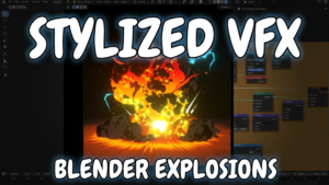 Master Stylized VFX with Hiroshi Kanazawa’s Blender Explosions