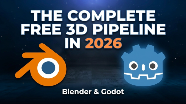The Complete Free 3D Pipeline in 2026 (No Subscriptions)