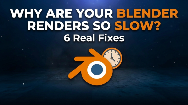 Why Are Your Blender Renders So Slow? 6 Real Fixes