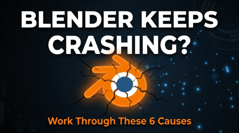 Blender Keeps Crashing? Work Through These 6 Causes