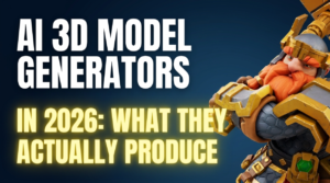 AI 3D Model Generators in 2026: What They Actually Produce