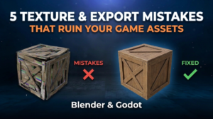 5 Texture and Export Mistakes That Ruin Your Game Assets