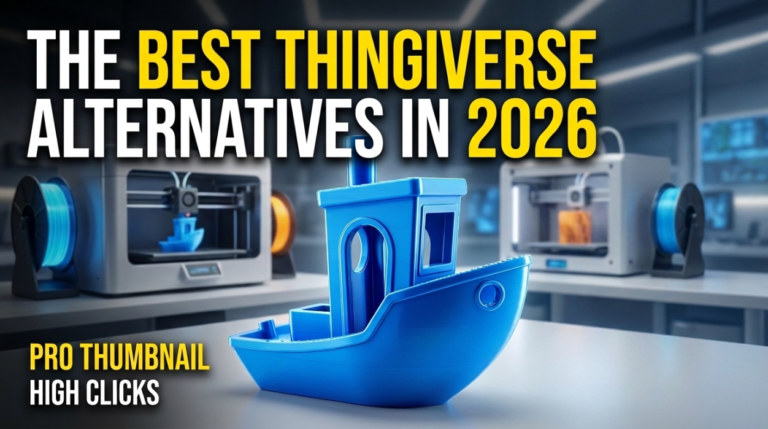 The Best Thingiverse Alternatives in 2026