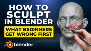 How to Sculpt in Blender: What Beginners Get Wrong First