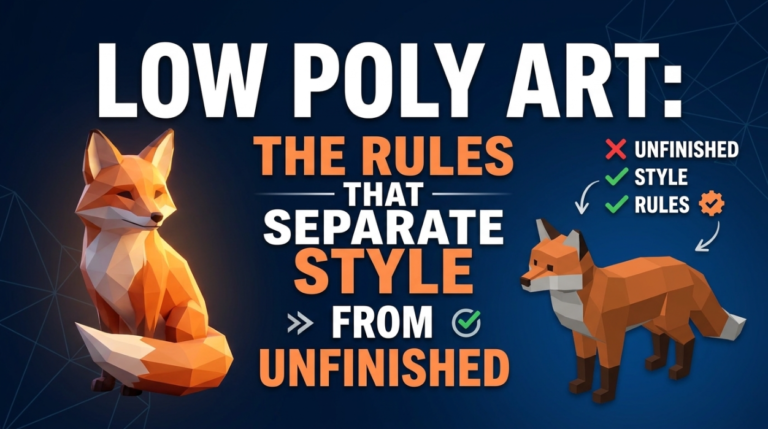 Low Poly Art: The Rules That Separate Style From Unfinished