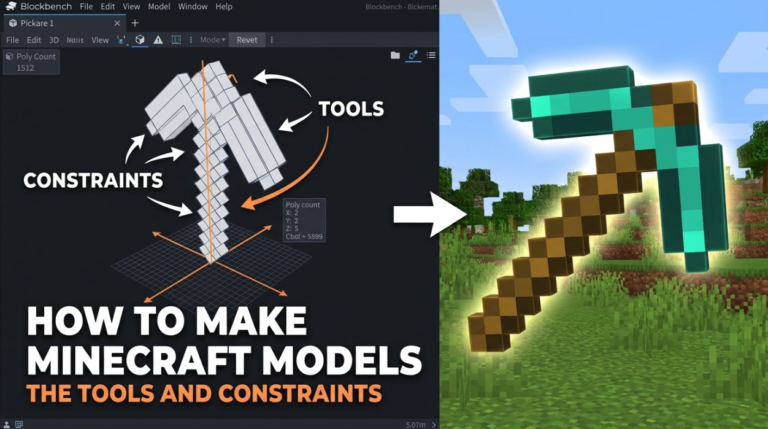 How to Make Minecraft Models: The Tools and Constraints