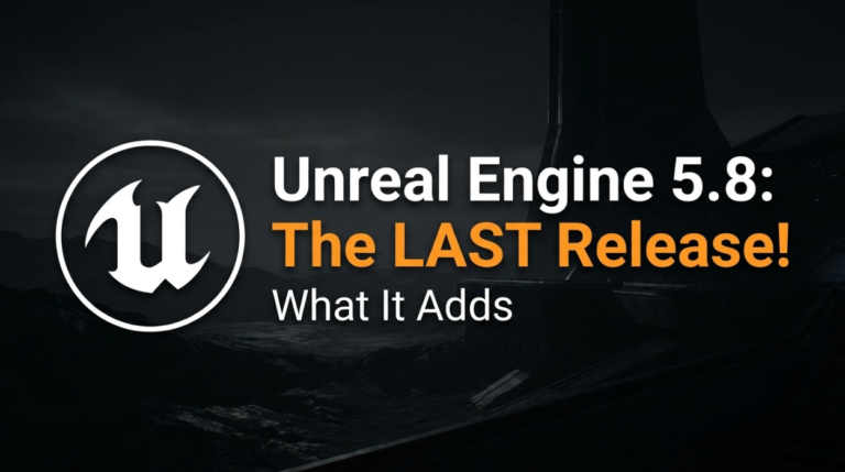 Unreal Engine 5.8: The Last UE5 Release, and What It Adds