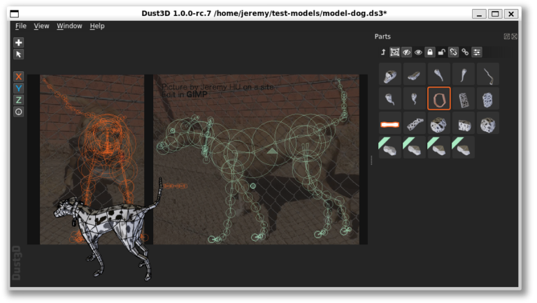 Dust3D — Free Open-Source Modelling With Auto-Rig and Auto-UV