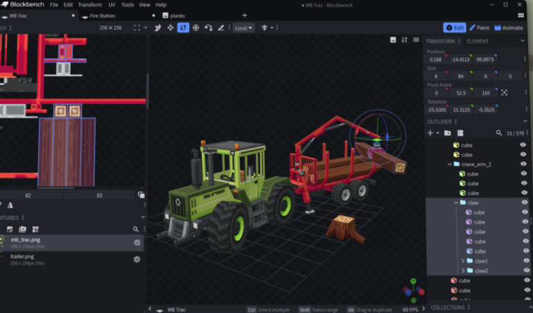 Blockbench — Free Low-Poly & Minecraft Model Editor
