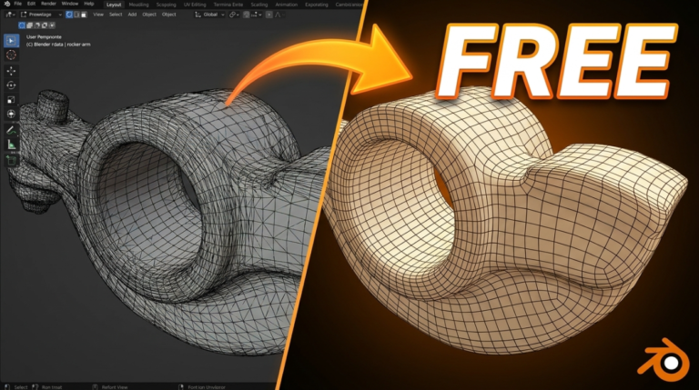 AutoRemesher 1.1 — Free Open-Source Quad Retopology