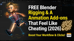 Free Blender Rigging & Animation Add-ons That Feel Like Cheating (2026)