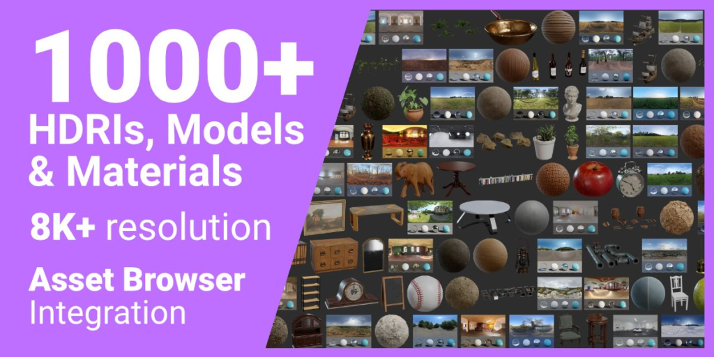 Poly Haven — Free CC0 HDRIs, Textures & Models