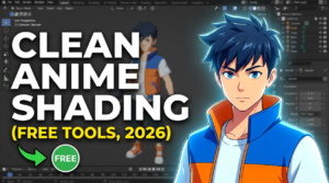 How to Get Clean Anime & Toon Shading in Blender (Free Tools, 2026)