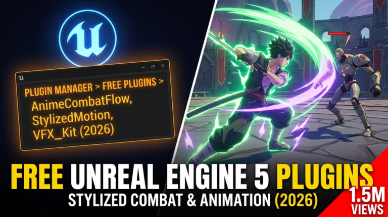 Free Unreal Engine 5 Plugins for Stylized Combat & Animation (2026)