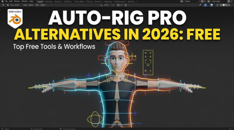Auto-Rig Pro Alternatives in 2026: Free & Paid Blender Rigging Tools Compared