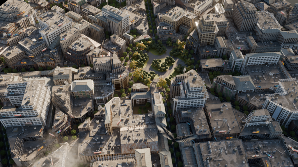 iCity is the ultimate city generator add-on for Blender