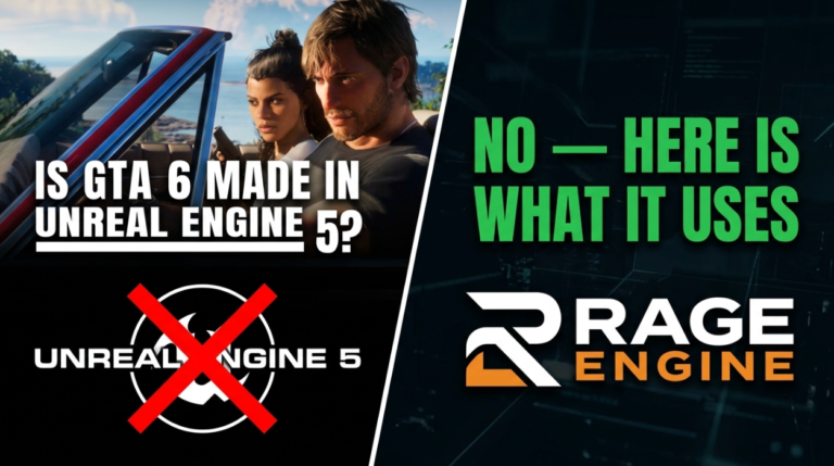 Is GTA 6 Made in Unreal Engine 5? No — Here Is What It Uses