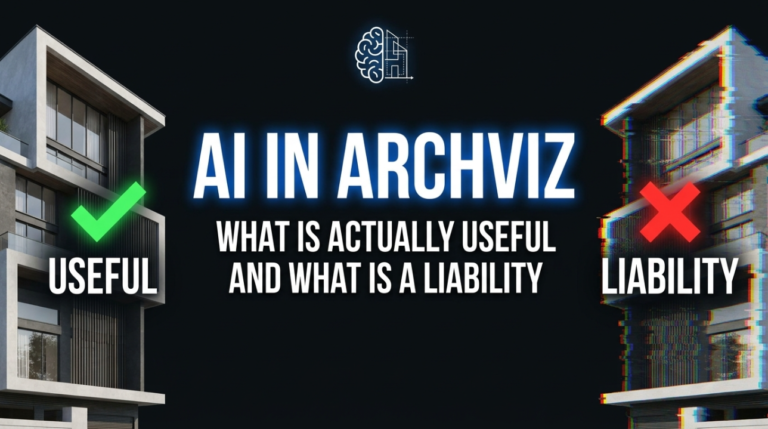 AI in Archviz: What Is Actually Useful and What Is a Liability