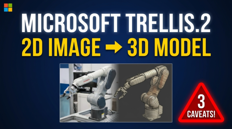 Microsoft's TRELLIS.2 Turns Images Into PBR-Ready 3D — With Three Caveats