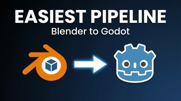 Blender to Godot: Why It Is the Easiest Pipeline