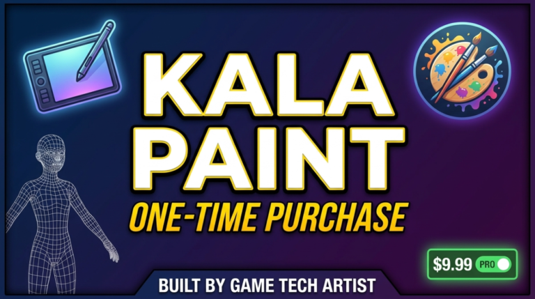 Kala Paint: A One-Time-Purchase Painting App Built by a Game Tech Artist