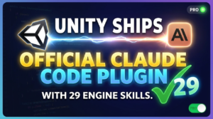 Unity Ships an Official Claude Code Plugin With 29 Engine Skills